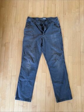 Carhartt Men's Gray Rugged Flex Relaxed Fit 36x36